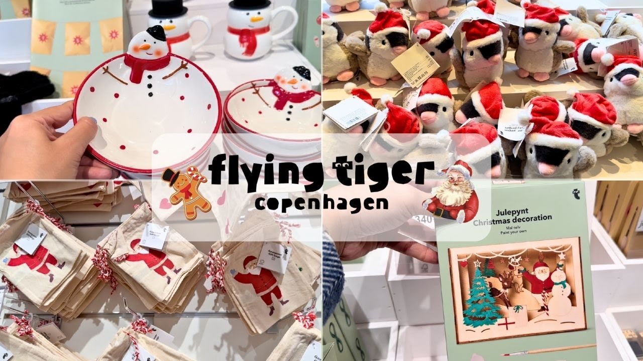 🎄 Flying Tiger Christmas Vlog ❤️🎅🏼