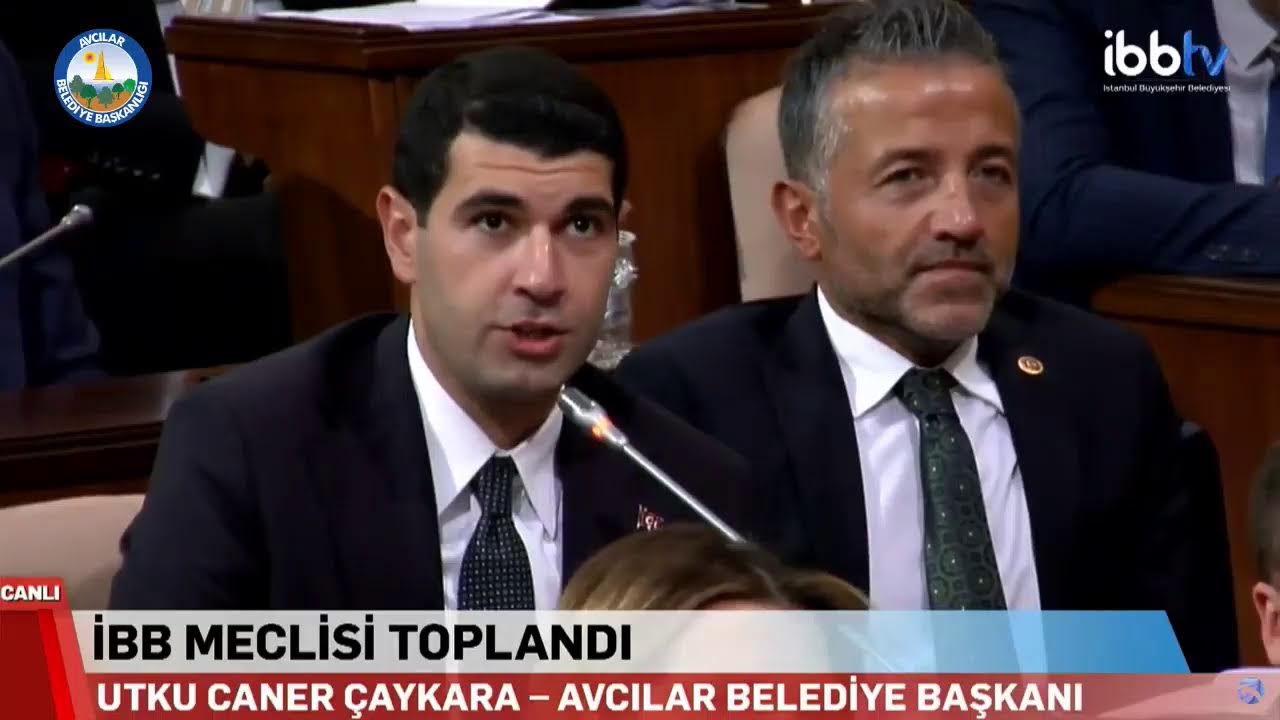 Başkanımız Utku Caner Çaykara İBB Ekim Ayı Meclis Toplantısı’nda Konuşuyor