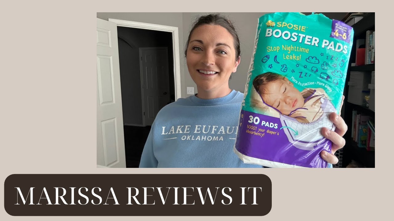 No more diaper leaks with Sposie diaper booster pads