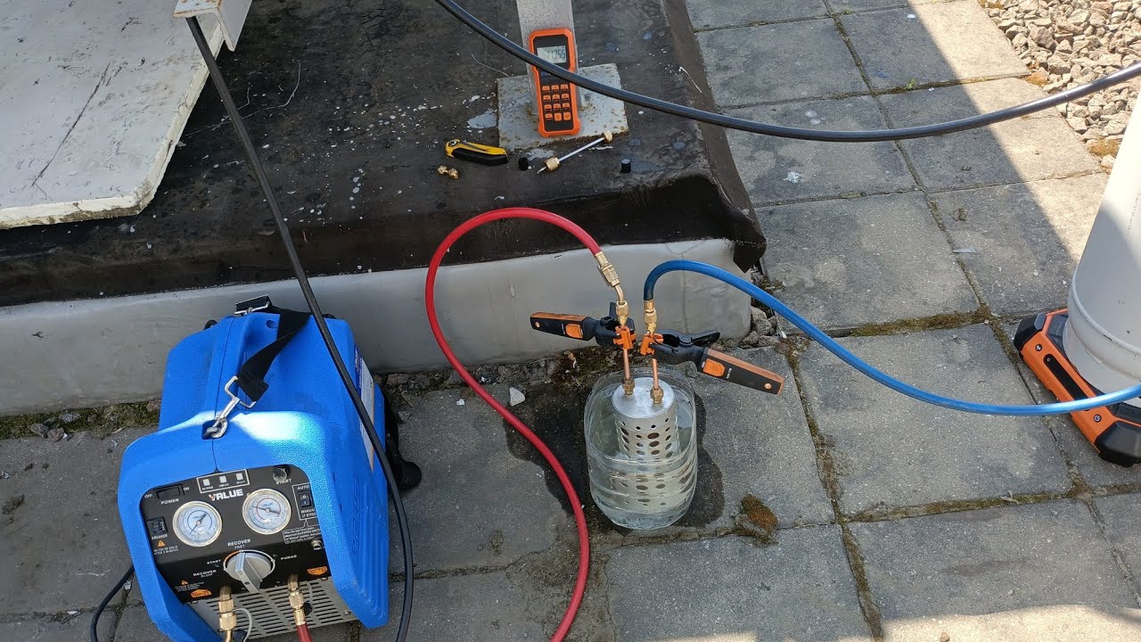 Переохладитель фреона для станции рекуперации