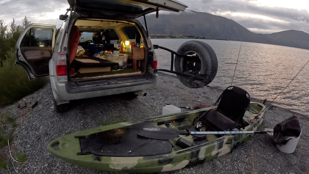 Kayak Trout Fishing, Catch and Cook Camp