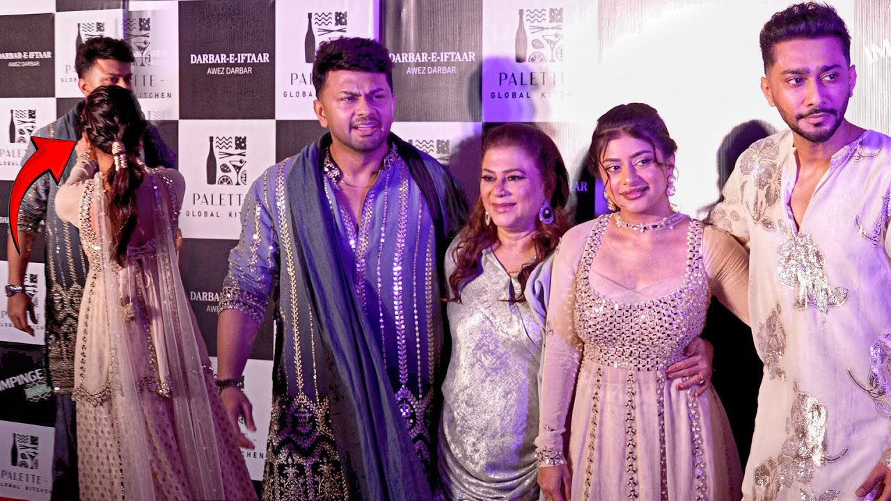 Awez Darbar Birthday Darbar E- Iftaar Party with Family | Nagma Mirajkar 