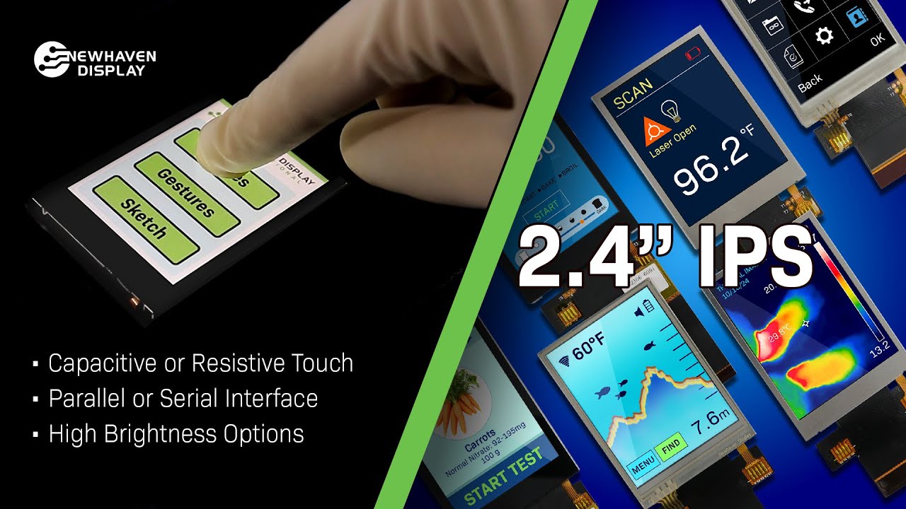 2.4" IPS LCD TFT Displays (Product overview)