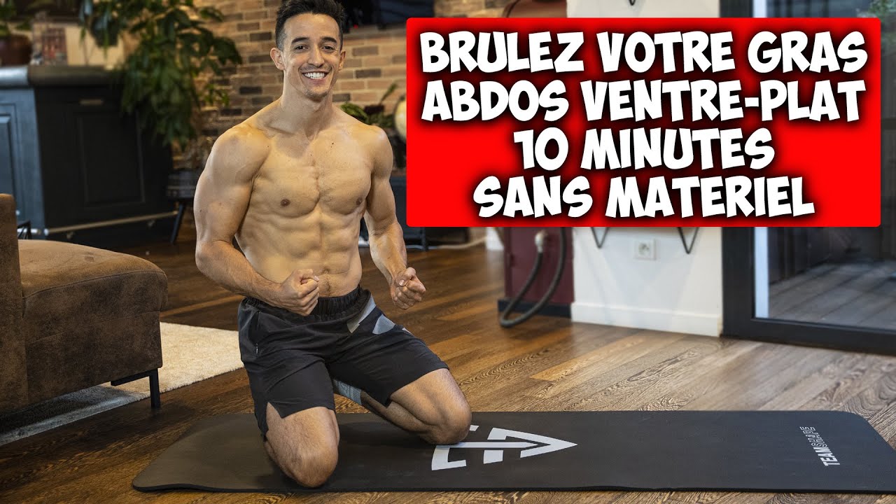 Abdos 10minutes pour bruler votre gras 🔥 (intense)