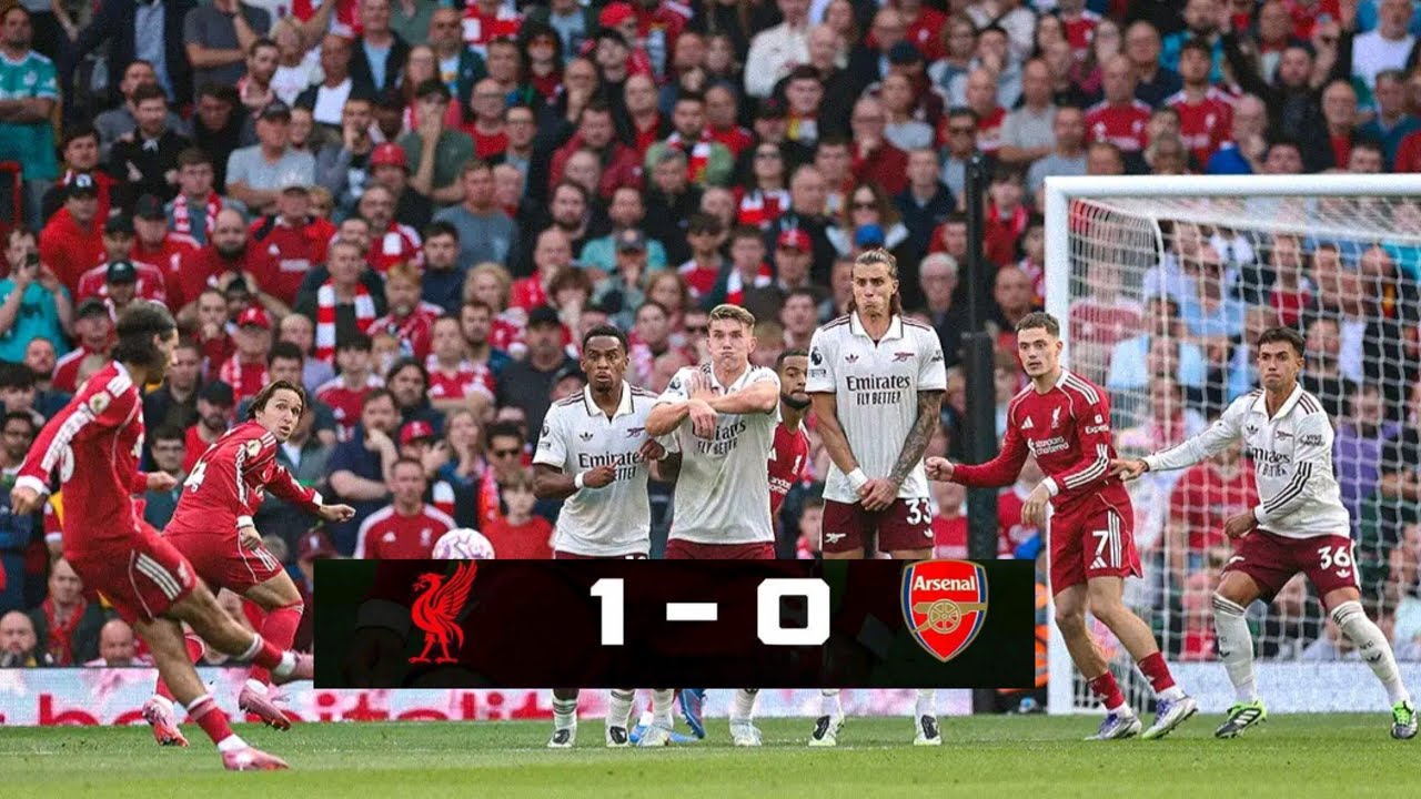 LIVERPOOL vs Arsenal 1:0 by Peter Drury 