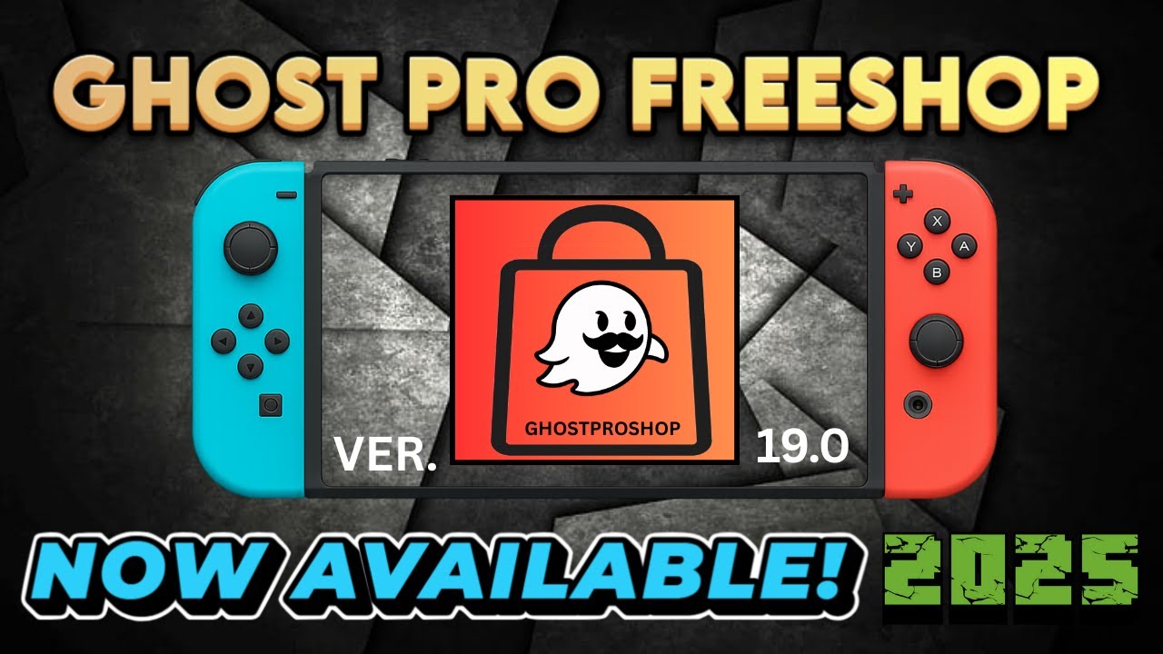 Как добавить Ghost Pro Free Shop в Tinfoil для Nintendo Switch Easy Tutorial 2025