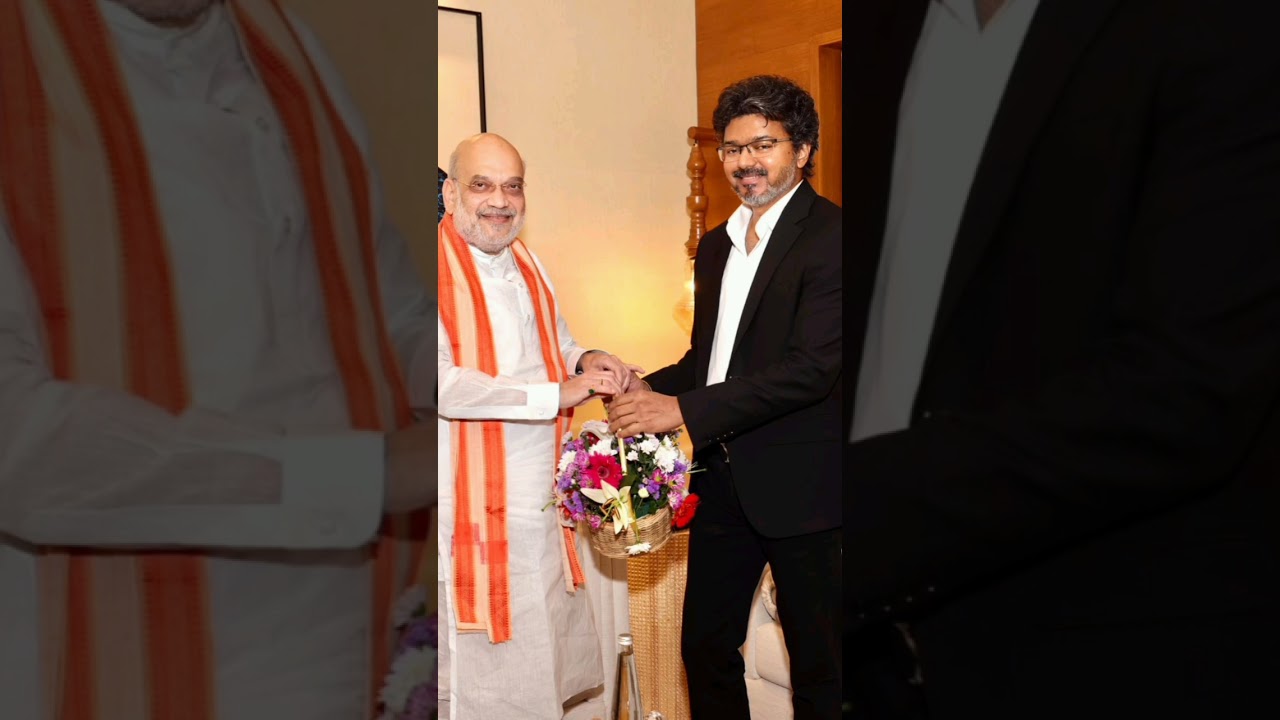 CM Vijay meet Amit Shah