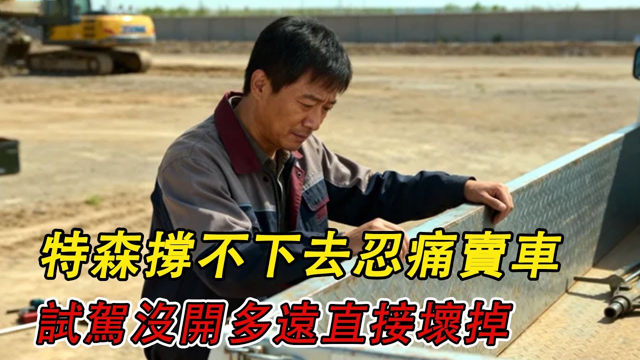 特森撐不下去忍痛賣車，試駕沒開多遠直接壞掉，神秘老闆 9800元抄底太意外！