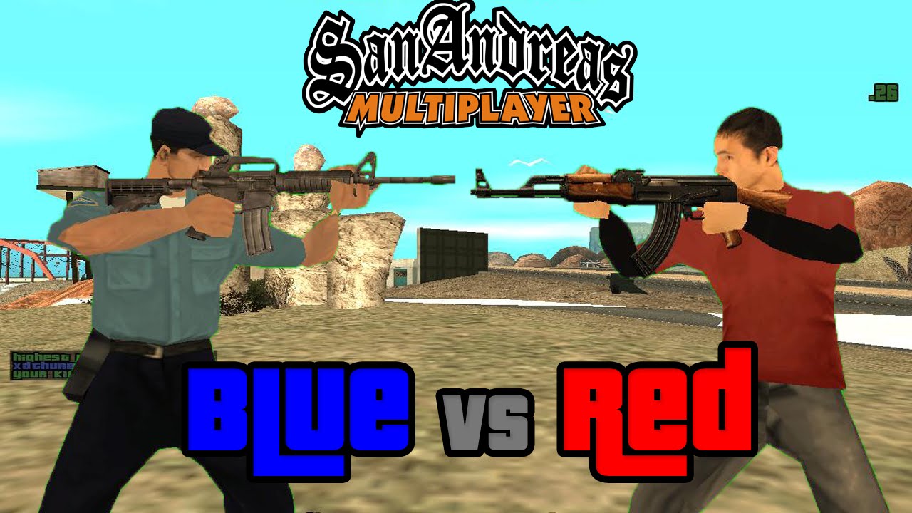 SAMP: Blue vs Red (Loquendo)
