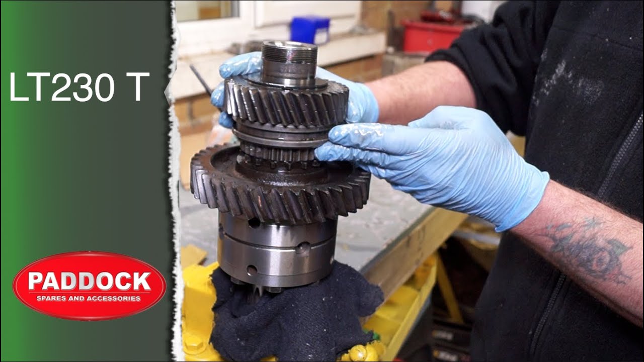 LT230 T Centre Diff Overhaul - Reassembly