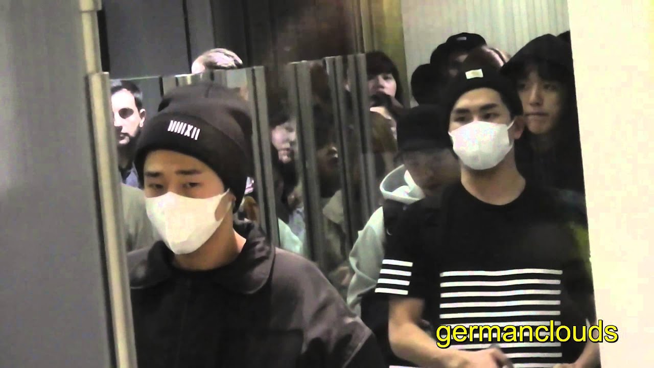 인피니트 베를린 Infinite Berlin 151010 공항 도착 Tegel Airport TXL arrival Ankunft