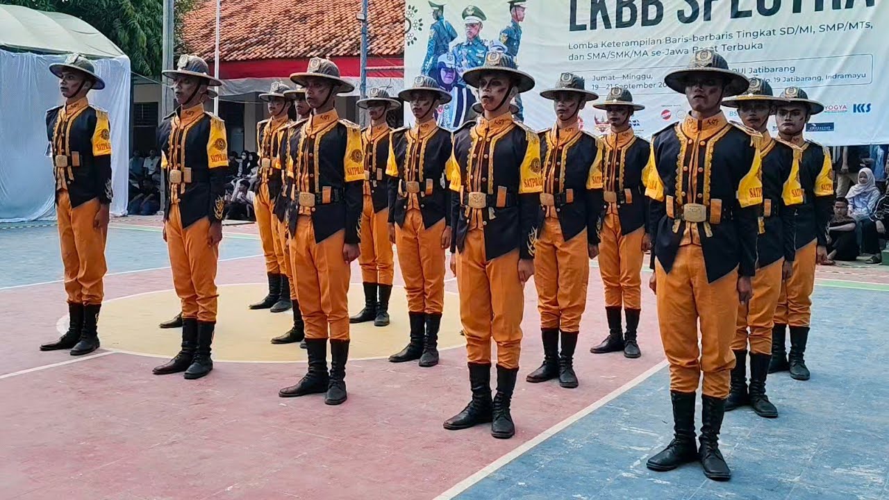 JUARA UTAMA 3 PASKIBRA SMKN 1 KRANGKENG LKBB SPECTRA 