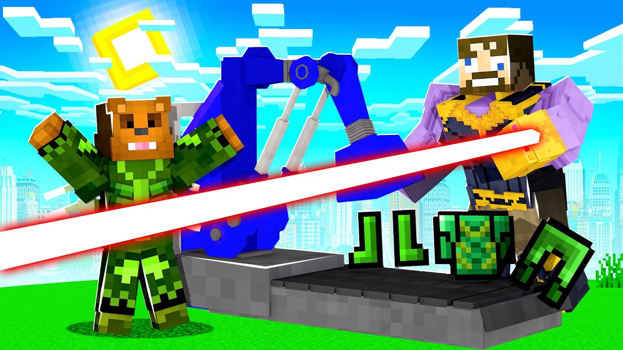 Making An Infinity Armor Factory In Insane Craft w/ SSundee