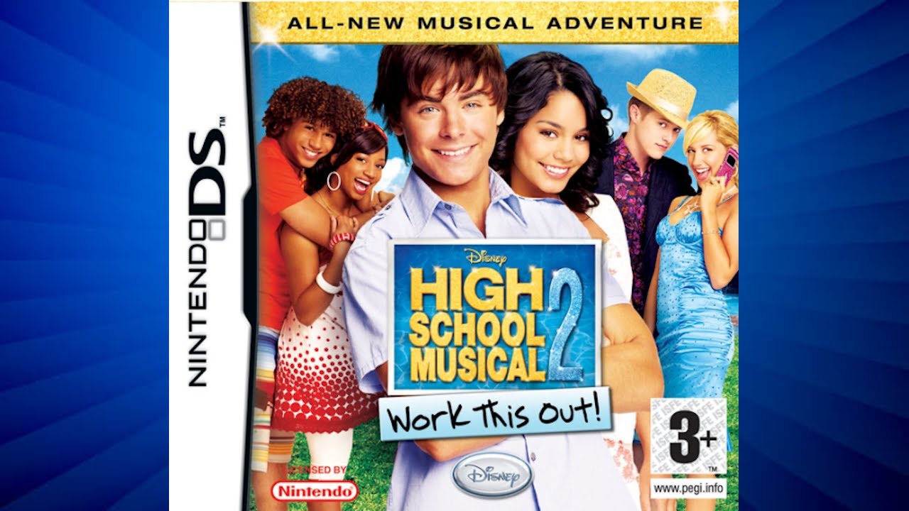 🔑Disney High School Musical 2: Work This Out! - Nintendo DS