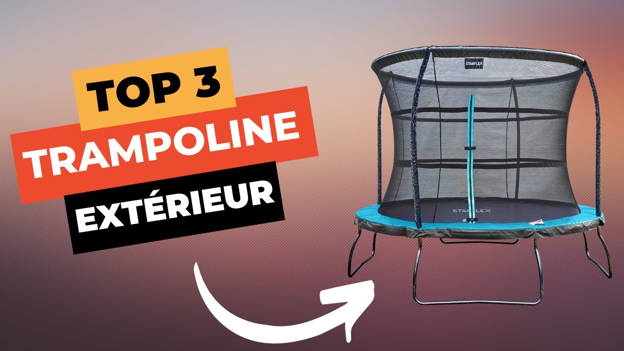 TOP 3 : Meilleur Trampoline Extérieur 2024 🔥