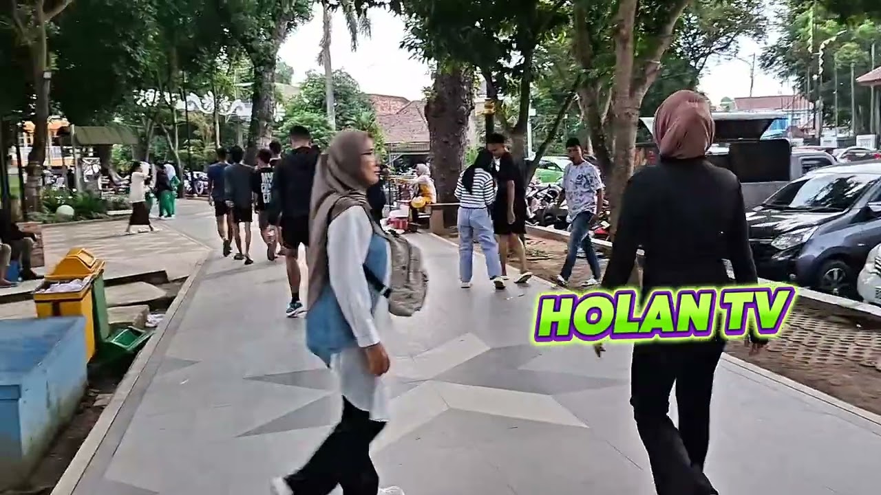 Menikmati Suasana Sore Hari Di Taman Kambang Iwak Palembang