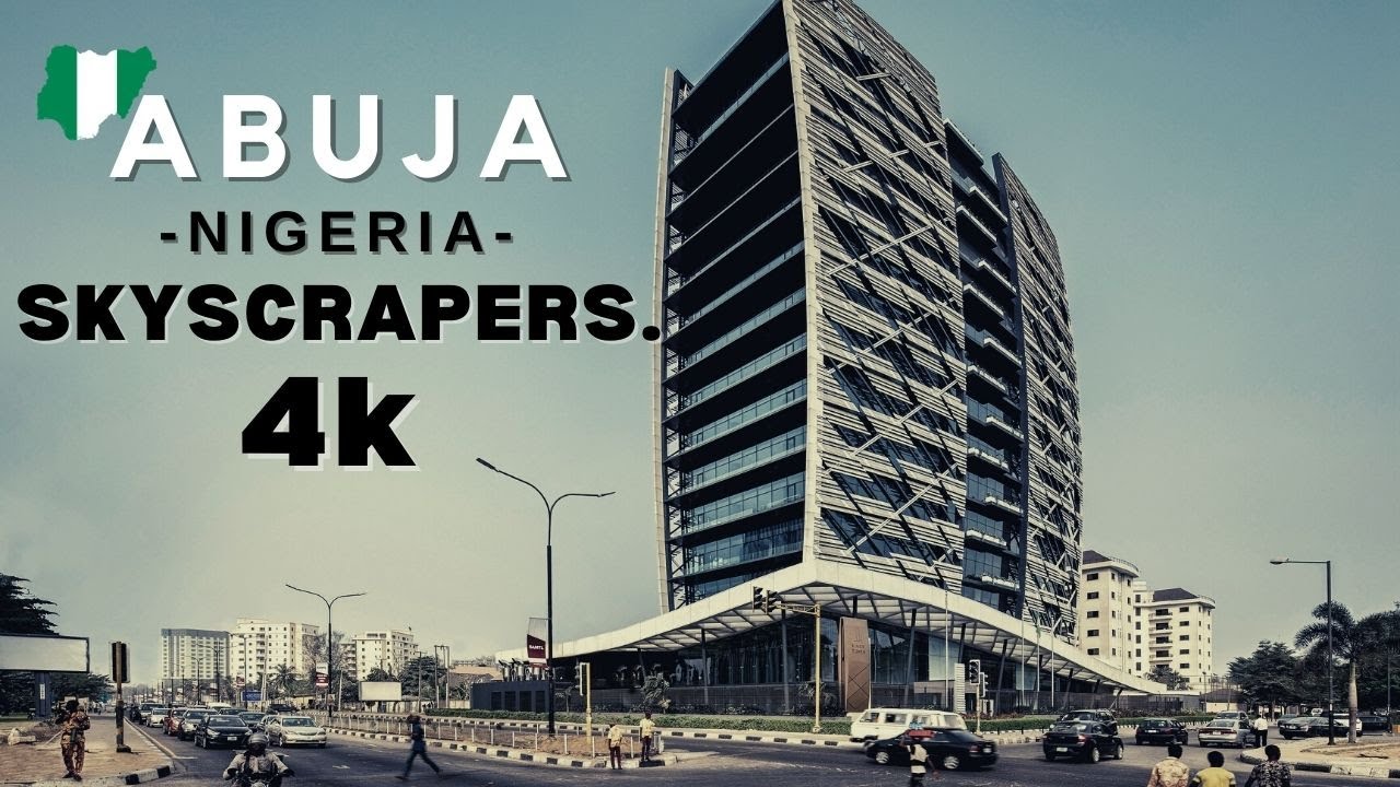 Abuja Nigeria Top 10 Highrise Buildings {4k Drone Shot}