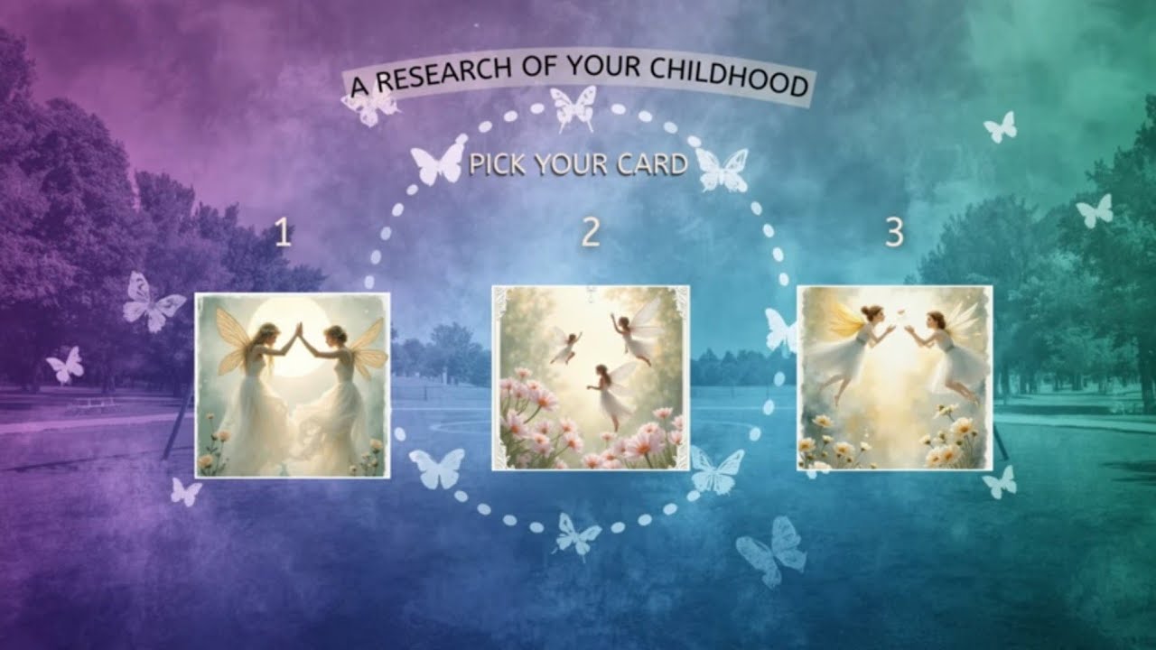 ★Your childhood✨️🐈‍⬛🔮 ☆Pick a card🧚‍♀️🦋
