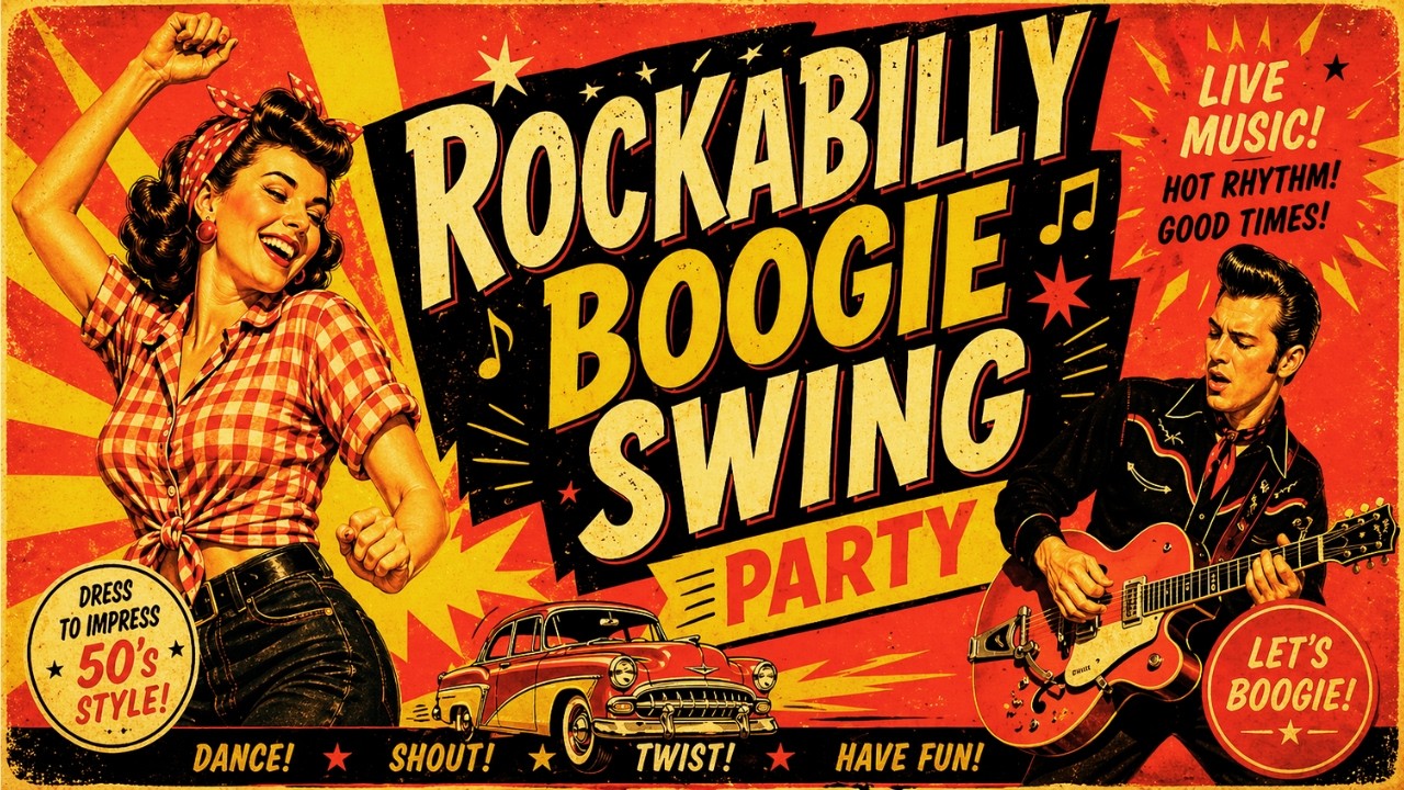50s Rockabilly Boogie Party | Swing Dance Explosion