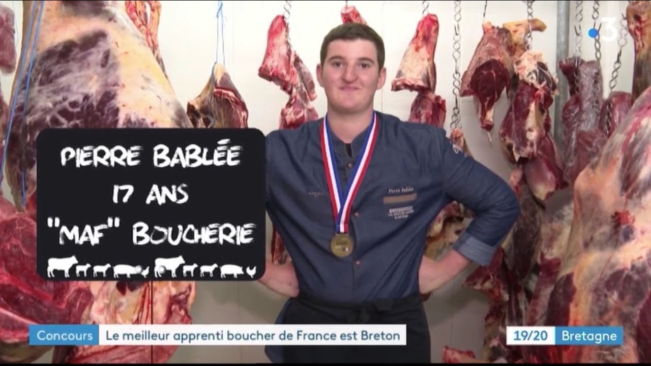Meilleur apprenti de France Boucherie 2020