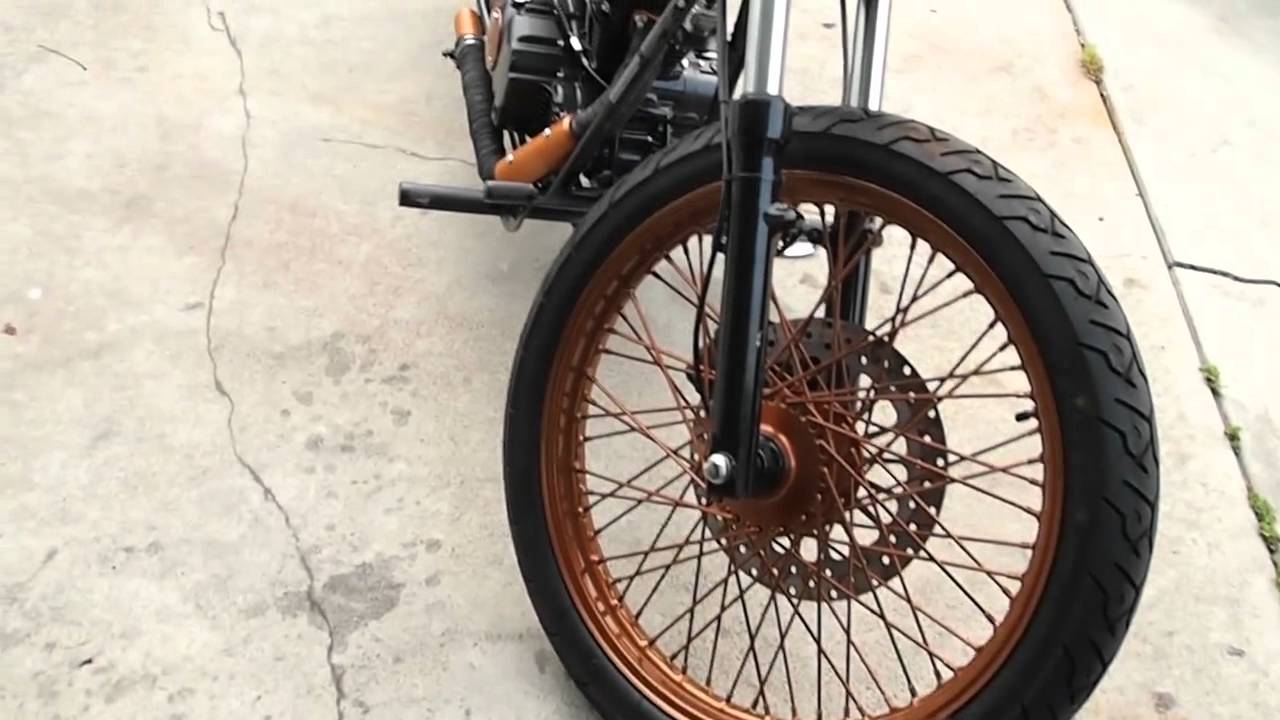 GREAT LOOKING AND SOUNDING CCW HEIST FROM THE USA (OWNER QUILE OUM) kick starting _ custom pipe.mp4