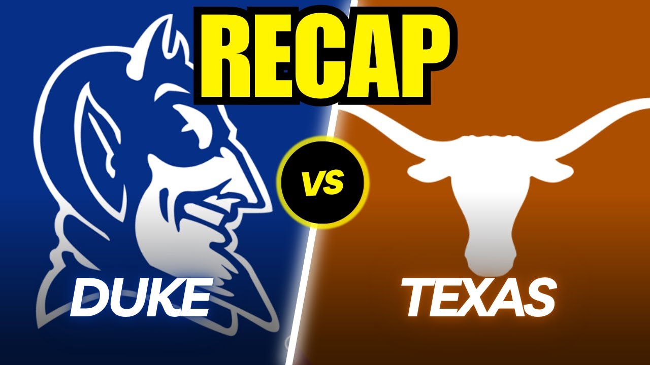 Полный обзор матча Дьюк против Техаса!