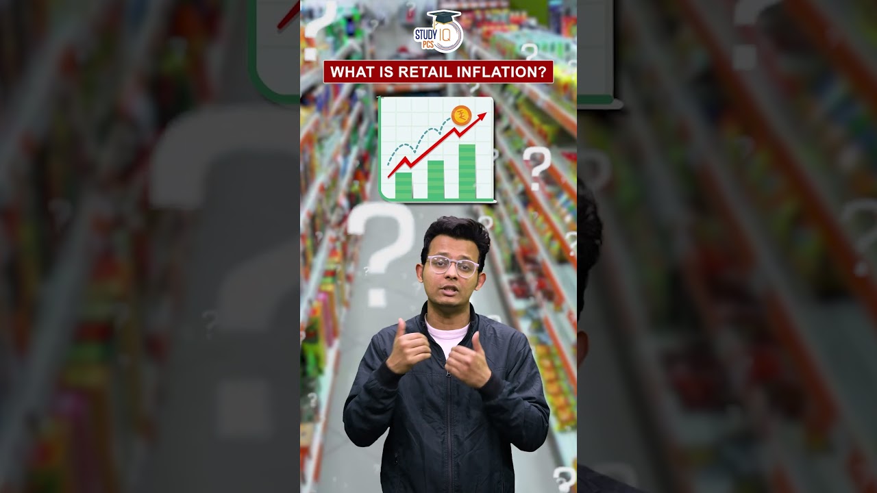What is Retail Inflation? l StudyIQ PCS #studyiqpcs #shorts