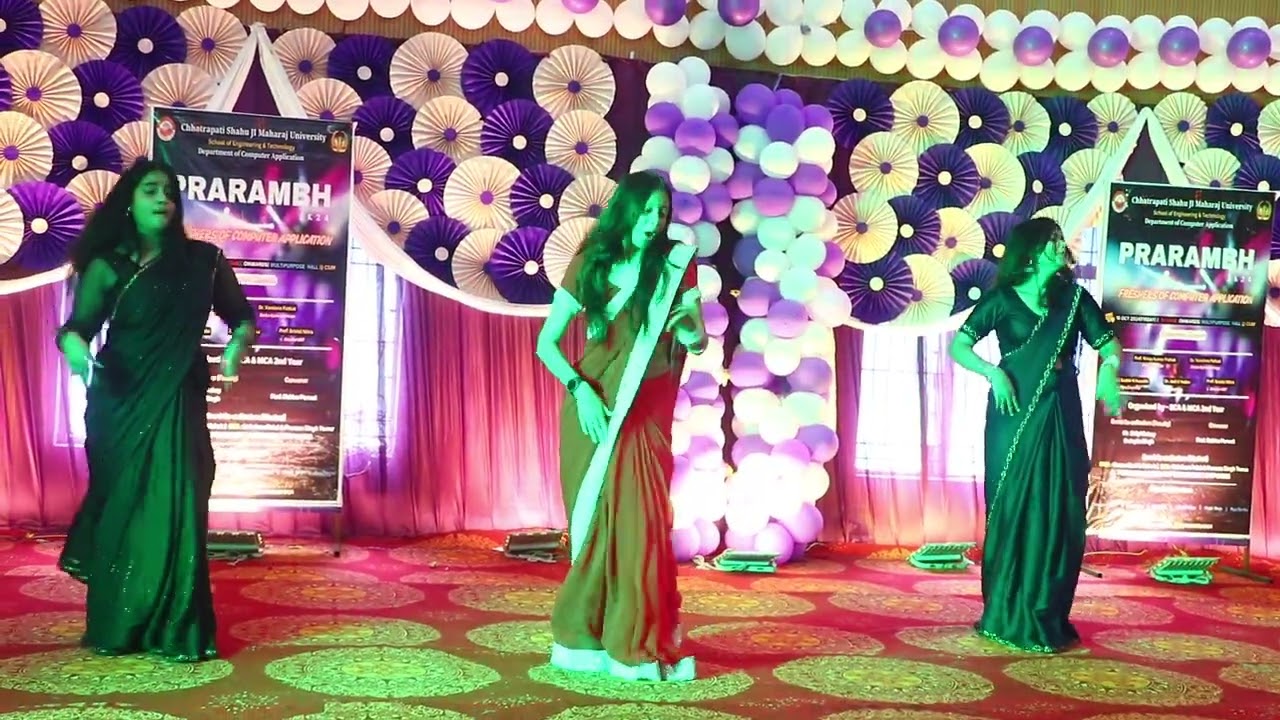 Trio Dance Performance by 1st-Year Students 💃 #trending #danceperformance