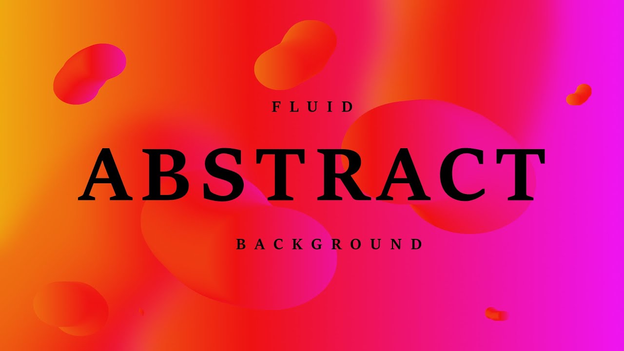 Create an abstract fluid gradient background in GIMP