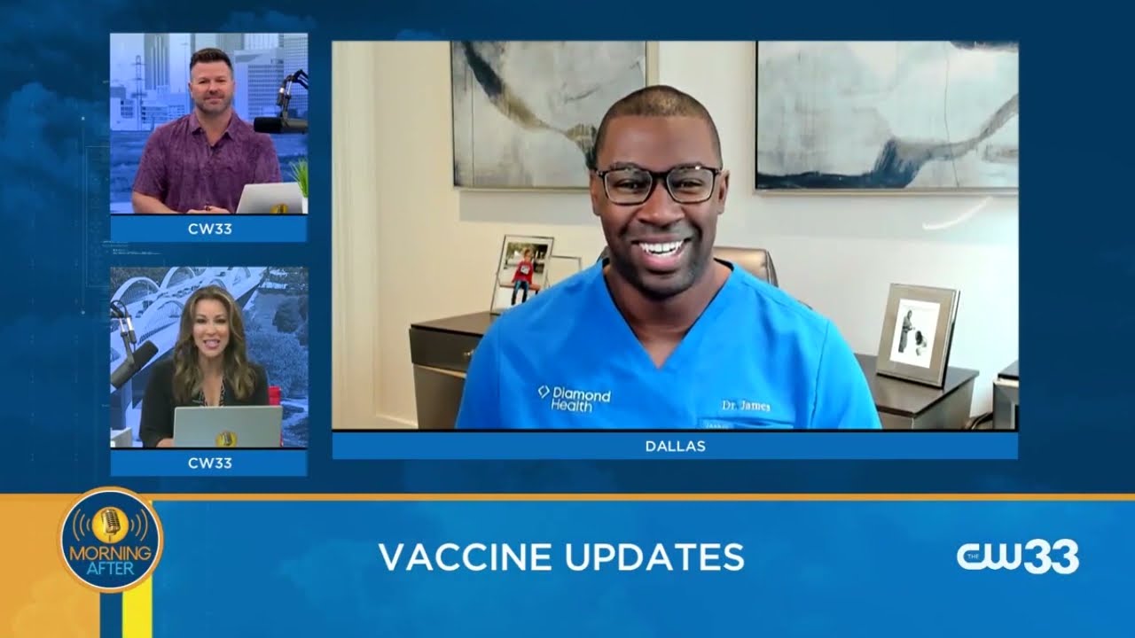 Dr. James at Diamond Physicians on CW33 – Booster shots for COVID