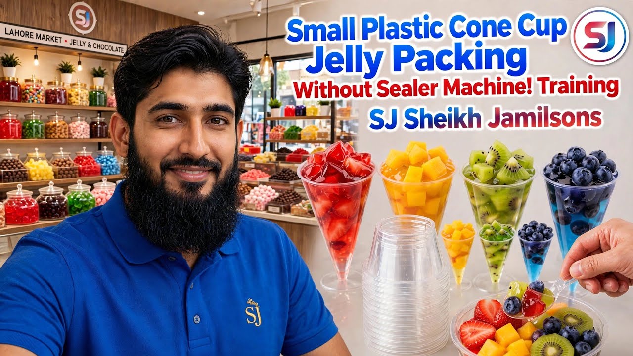 Jelly cup packing without any sealer jelly sealer rapper All metrial available on js small Business