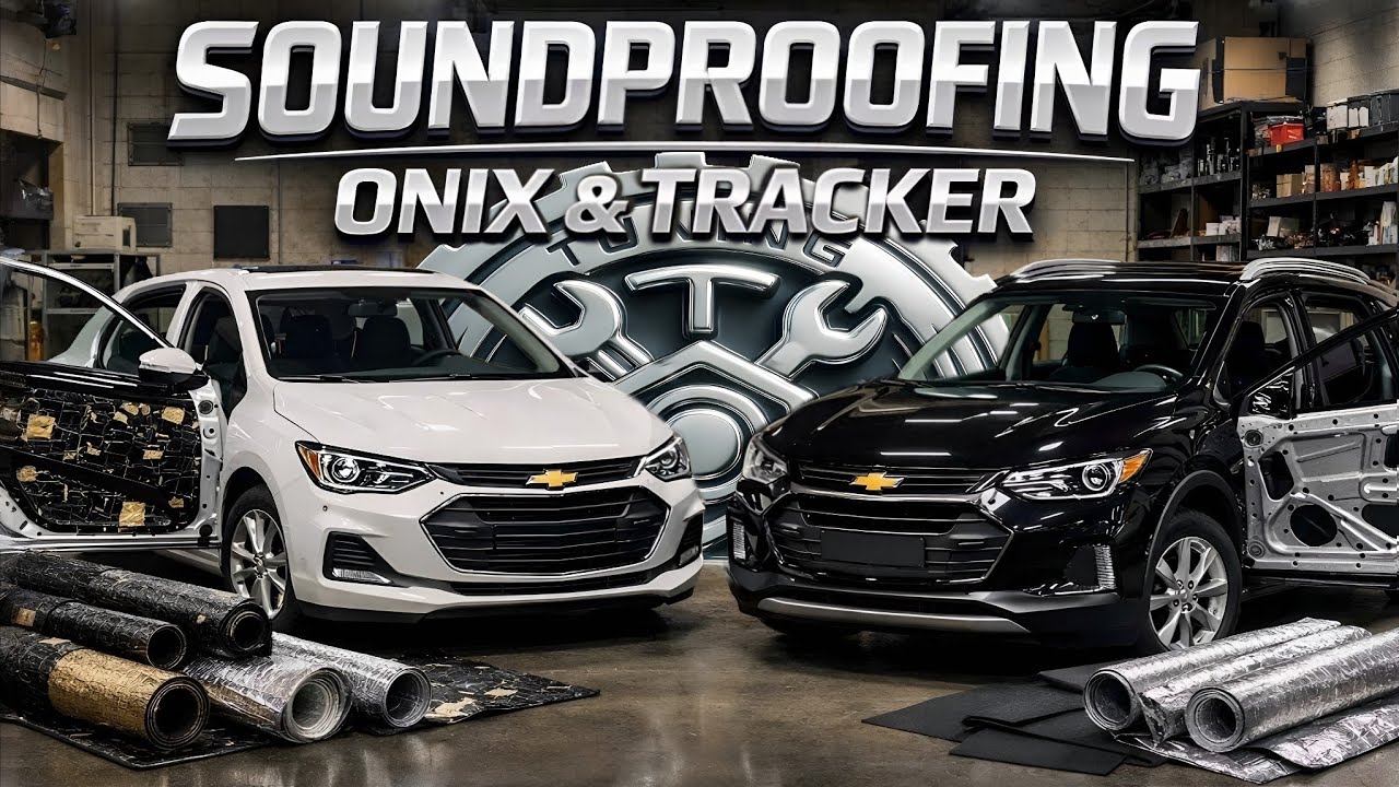 CHEVROLET ONIX VA TRACKER SHUMOIZOLYATSIYASI | ШУМОИЗОЛЯЦИЯ ONIX И TRACKER