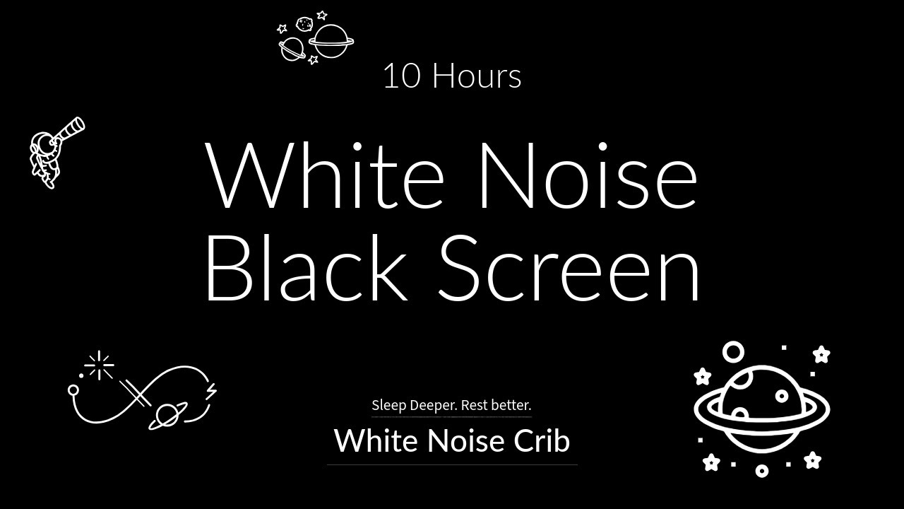 White Noise for Supporting Baby Sleep Consistency | 10 Hours | No Ads | Black Screen