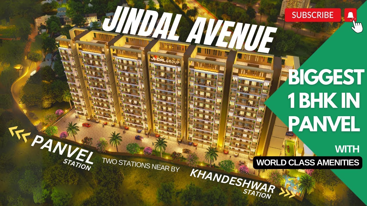 JINDAL AVENUE PANVEL || 1BHK IN PANVEL || BEST PROJECT OF PANVEL #realestate #1bhk #panvel #flats