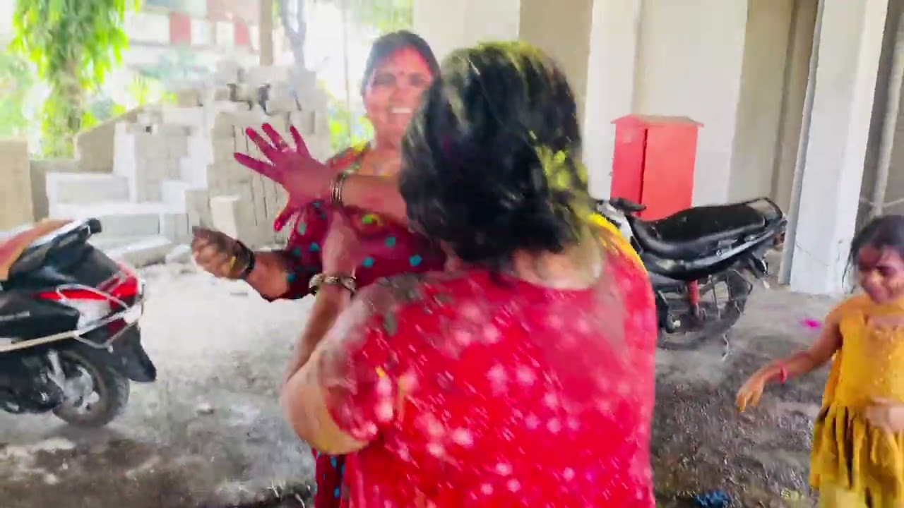 ￼Manav apartment society  holi 🤣🤣🤣
