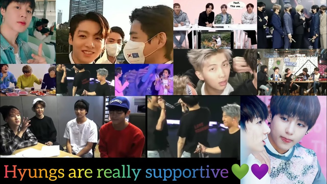 Hyung's honest reaction on Taekook 💜💚