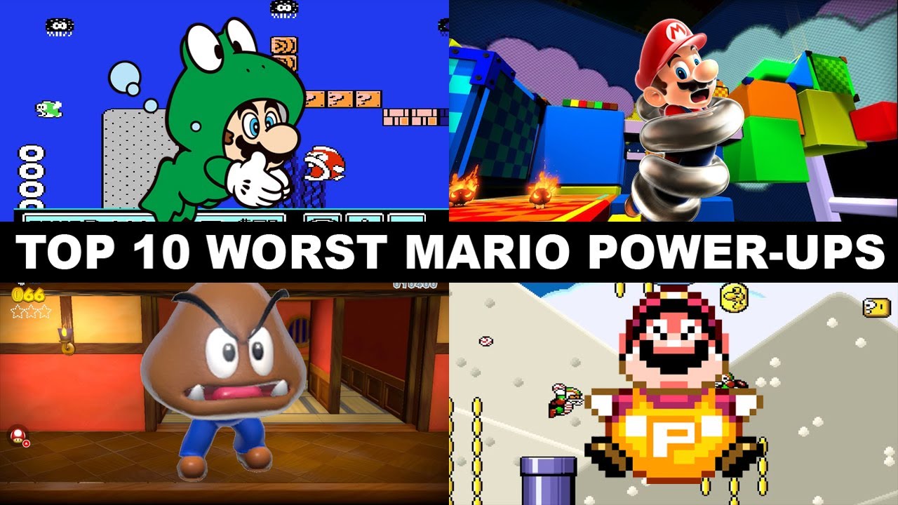 Top 10 Worst Mario Power-Ups