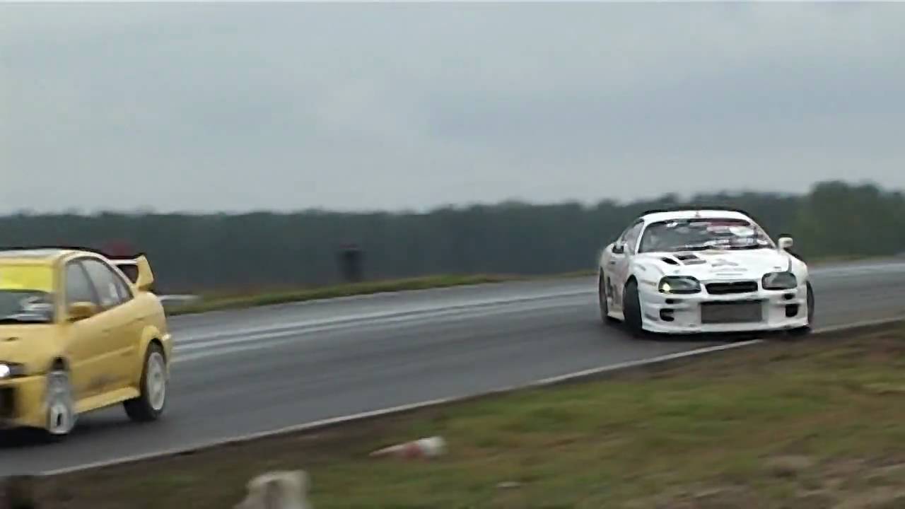 RWD Evo drifting in Norway