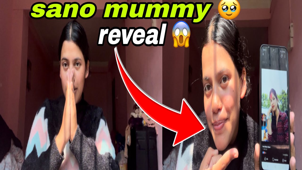 finally reveal huni vayo hai t sanomummy 😱nramro nvanani hola 🙏