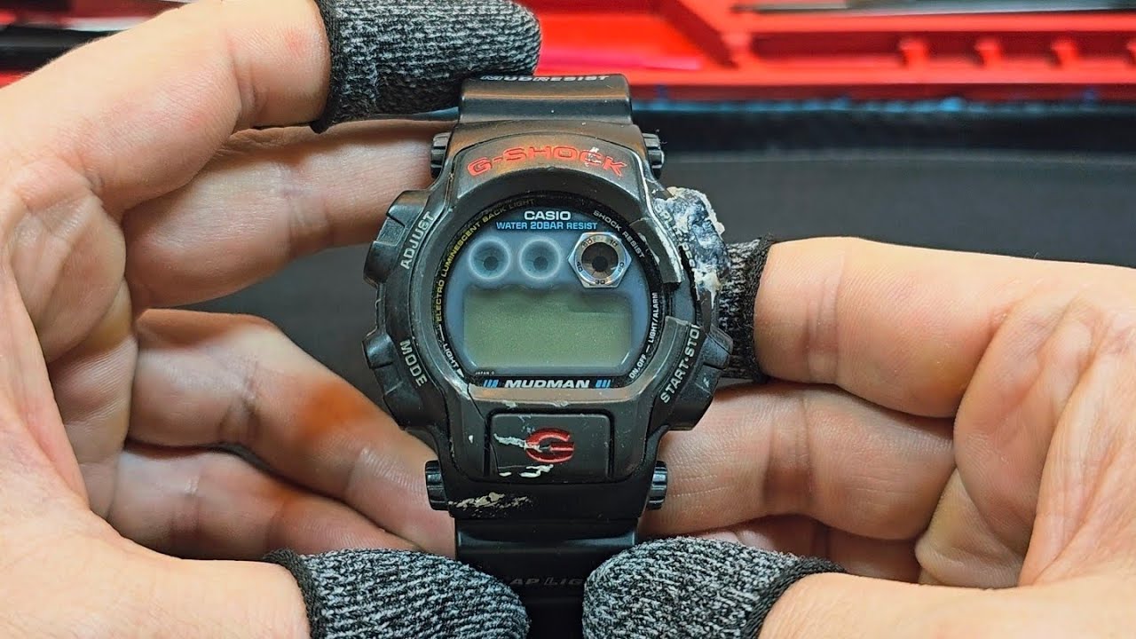 DIY Restoration – Vintage Casio G-SHOCK DW-8400 