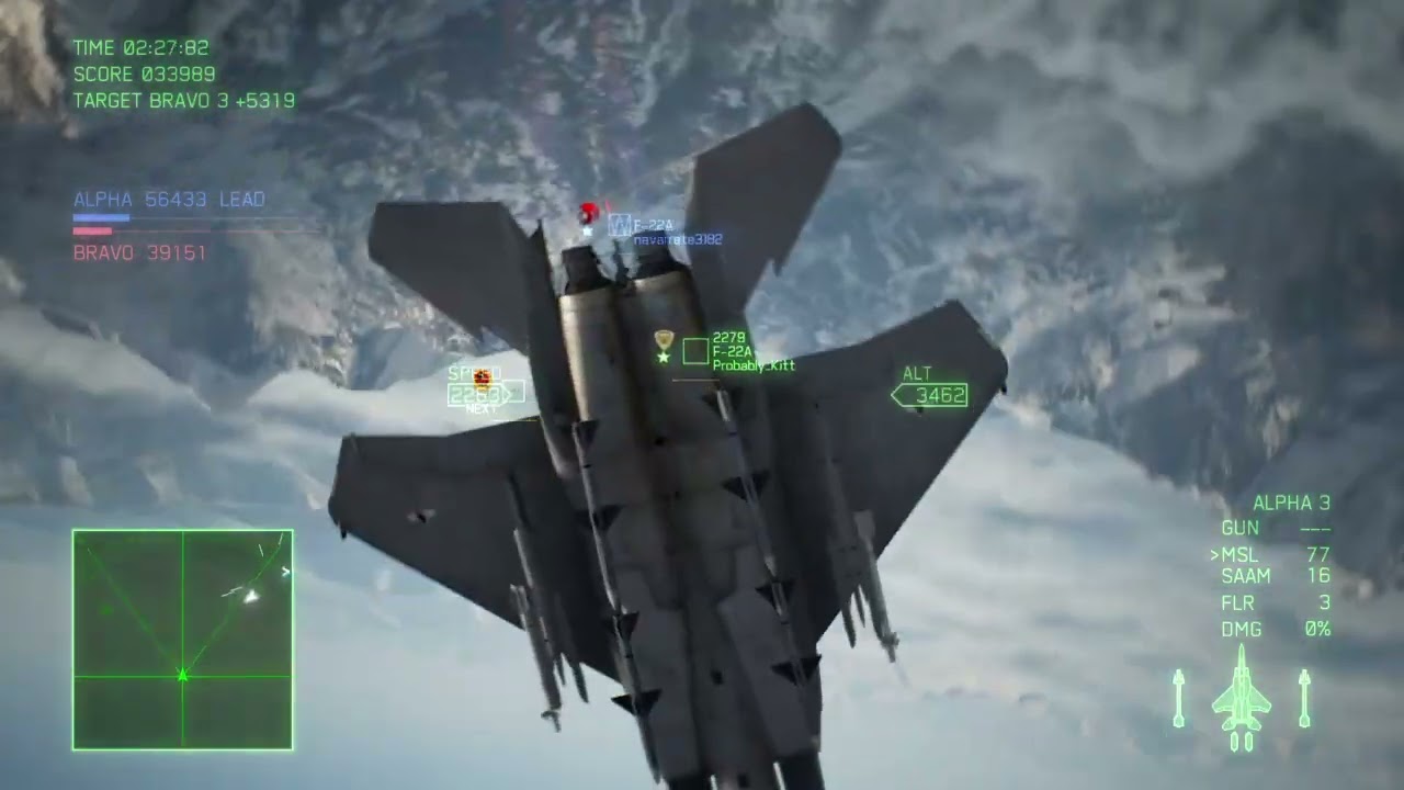 Ace Combat 7 Multiplayer - F-15J - Ustio Air Superiority