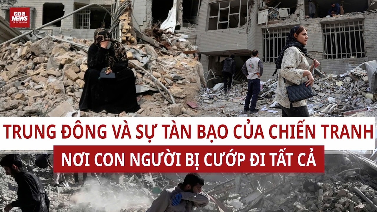 ĐỔ NÁT, TAN HOANG, MẤT TẤT CẢ: Số phận hàng triệu mảnh đời khốn cùng vì chiến tranh ở Trung Đông