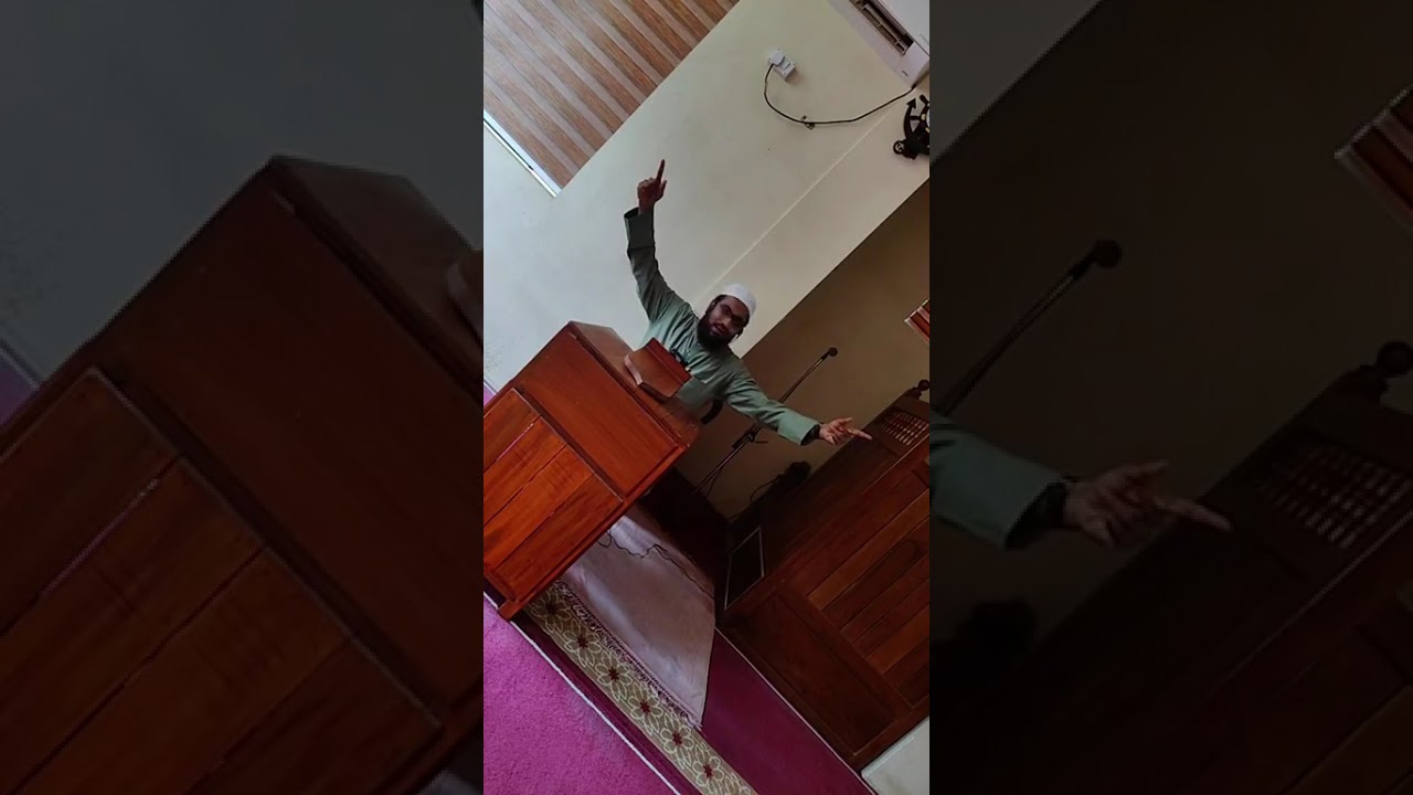 Speech by Muhajir at salafi masjid perla