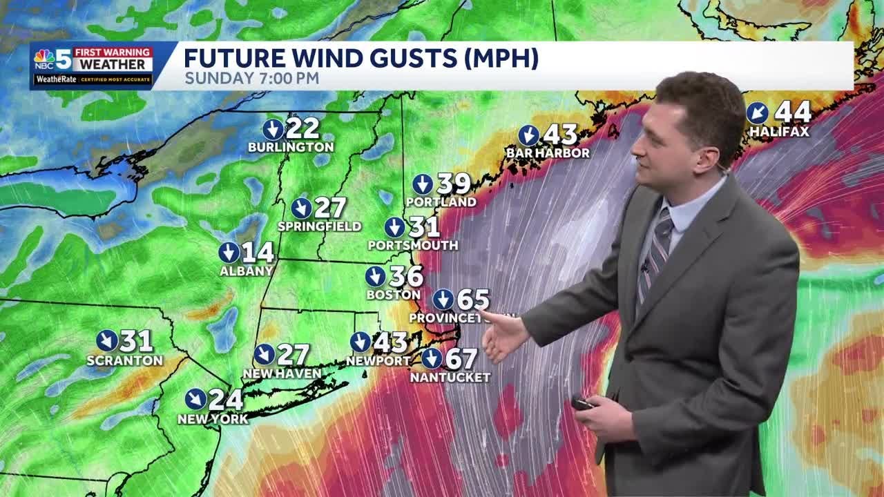 Turning even colder Friday, big weekend coastal storm misses Vermont, New York (1-29-26)