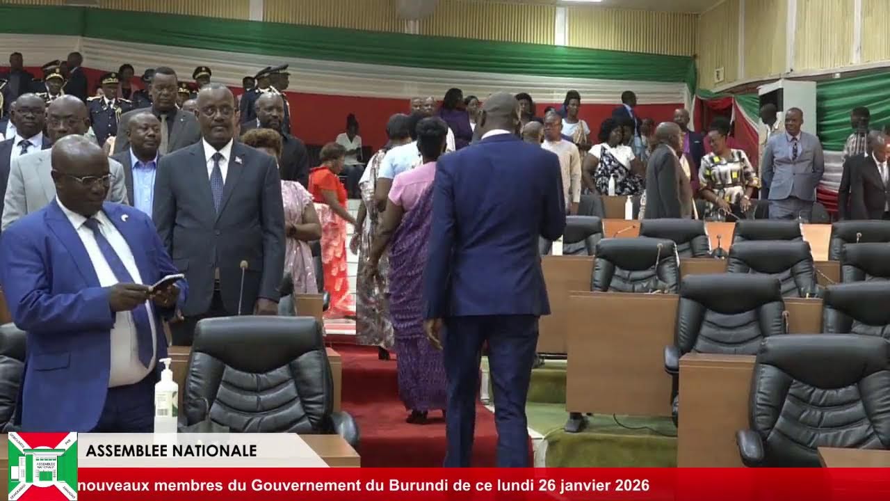 #BURUNDI :  CEREMONIES DE PRESTATION DE SERMENT DES NOUVEAUX MEMBRES DU GOUVERNEMENT