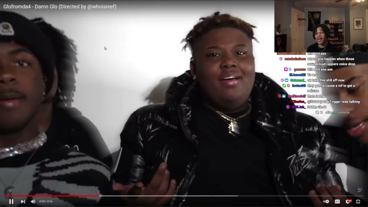 plaqueboymax Reacts to Glofromda4 - Damn Glo (Directed by @whoisreef) Official Music Video