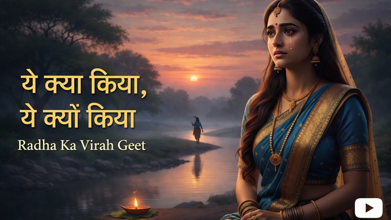 Ye Kya Kiya Kanha? 😭 | Radha Krishna Virah Song | Sufi Sad Bhajan 2026
