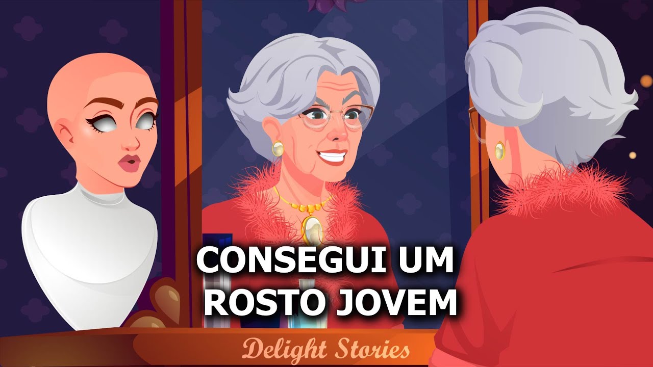 Consegui um rosto jovem