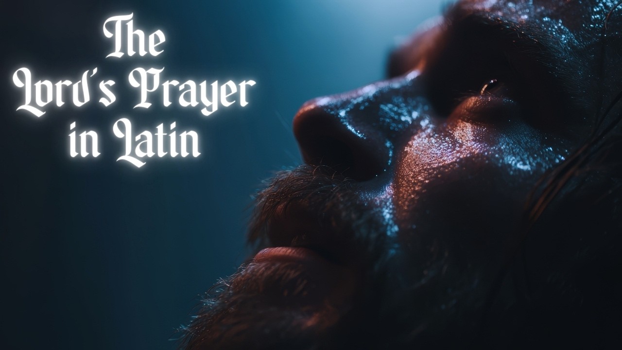 The Lord's Prayer in Latin | Pater Noster | Modern Cinematic Gregorian Chant