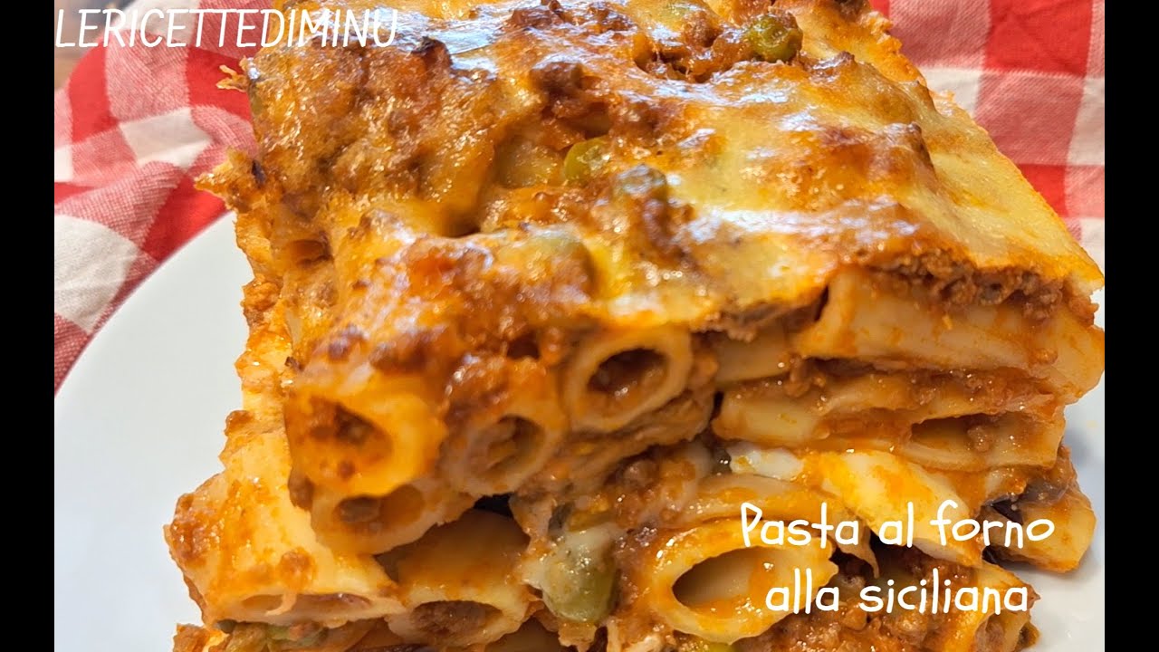 Pasta al forno alla siciliana